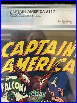 Captain America #117 Graded 6.0 First App & Origin Of The Falcon