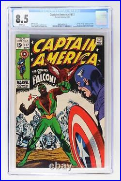 Captain America #117 Marvel 1969 CGC 8.5 1st App and Origin of The Falcon
