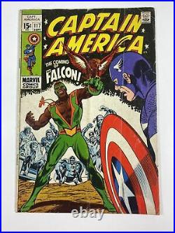 Captain America #117 (Marvel comics 1969) 1st Falcon