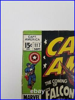 Captain America #117 VG 4.0 1st Appearance of The Falcon Marvel Comics