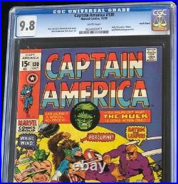 Captain America #130 (1970) CGC 9.8 PACIFIC COAST PEDIGREE! Highest Graded