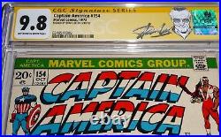 Captain America #154 CGC SS 9.8 Signature Autograph STAN LEE 1st Jack Monroe 50s