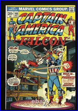 Captain America #168 VF/NM 9.0 1st Appearance Helmut Zemo! Marvel 1973