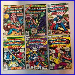 Captain America 193-214 + Annuals VG-/FN- Complete Sequential Run Set Jack Kirby