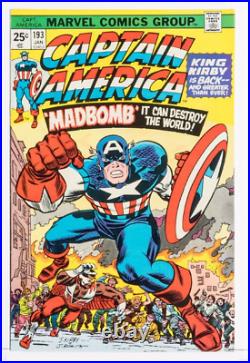 Captain America #193? CGC 9.4? 1st App MADBOMB! Jack Kirby Marvel Comic 1976