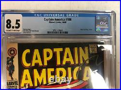 Captain America (1968) # 106 (CGC 8.5 OWWP) Stan Lee Story + Jack Kirby Art