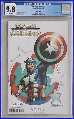 Captain America #1 2023 Variant Edition Gradato Cgc 9.8 Marvel Comics USA