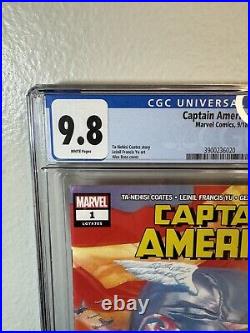 Captain America #1 CGC 9.8 Alex Ross Cover Marvel Comics 9/2018 MCU Graded