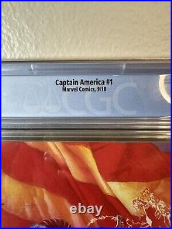 Captain America #1 CGC 9.8 Alex Ross Cover Marvel Comics 9/2018 MCU Graded