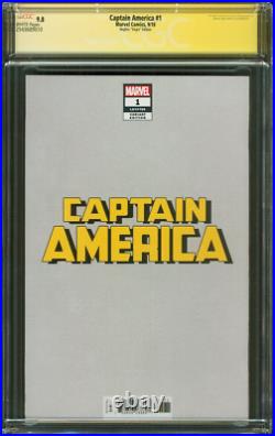 Captain America 1 CGC 9.8 SS Adam Hughes Virgin Ed 1500 Variant