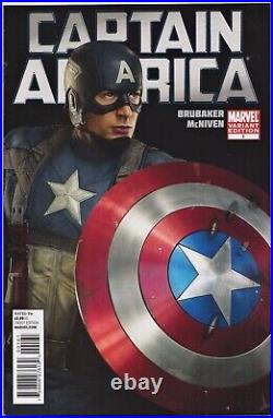 Captain America #1 Chris Evans Movie Photo Variant 2011 Nm Marvel Comics