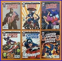 Captain America #1 to #32 complete 4th series (Marvel 2002) 32 x VF & NM comics