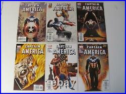 Captain America #1 to #50 Marvel Comics 2005 Series 1st app Winter Solder