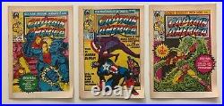 Captain America #1 to #59 (no #43) VERY RARE with 4 x free gifts Marvel UK 1981