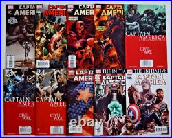 Captain America (2004) 77 Issue Comic Run#1-640 Marvel Comics