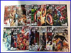 Captain America 2011 #1-19 (VF+/NM) Complete Set Run Marvel Ed Brubaker stories