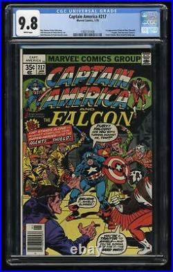 Captain America #217 CGC NM/M 9.8 1st Print 1st Quasar (Marvel Boy)