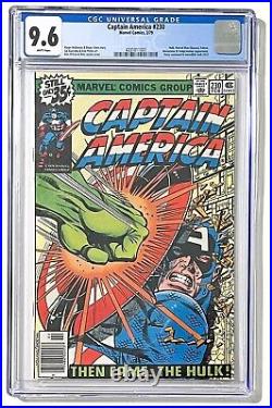 Captain America #230 CGC 9.6 HIGH GRADE Marvel Comic KEY Hulk Battle Bronze 35¢