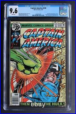 Captain America #230 vs HULK 1979 Marvel Man MOONSTONE Alcatraz Vamp CGC 9.6