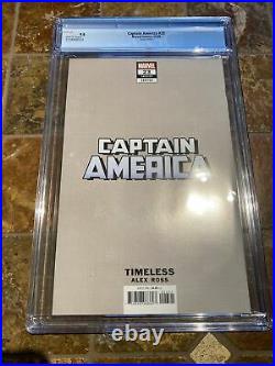 Captain America #23 (11/'20) Cgc 9.8 Nm/m Alex Ross Timeless Variant Marvel