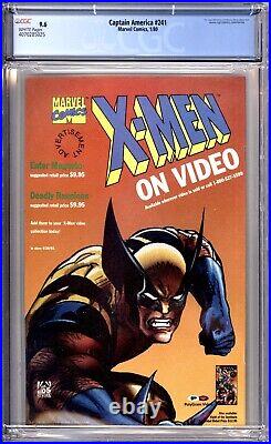 Captain America 241 CGC 9.6 NM+ Punisher Marvel Comics 1980