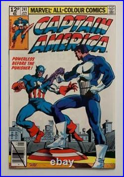 Captain America #241 Frank Miller, Punisher (Marvel 1980) VF/NM Bronze age issue