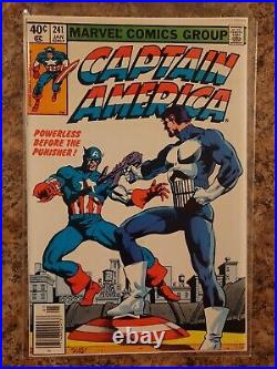 Captain America #241 Frank Miller, Punisher (marvel 1980) Nm/mint Condition