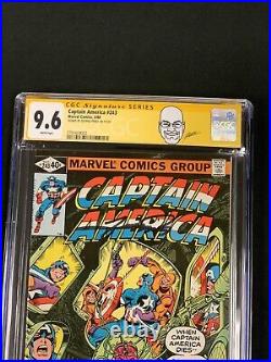 Captain America #243 CGC SS 9.6 George Perez 1980 Marvel Comics Beautiful Cvr