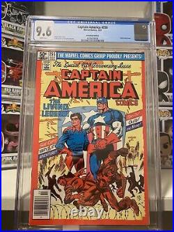 Captain America #255 CGC 9.6 1981 Marvel Comics Anniversary Issue