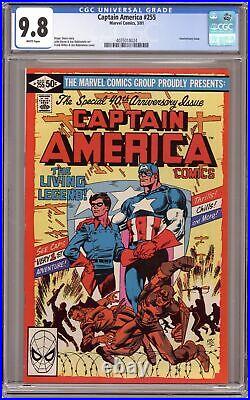 Captain America #255 CGC 9.8 1981 4035018024