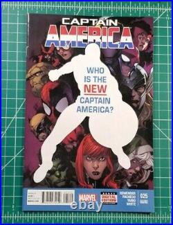 Captain America #25 (2014) 2nd Print NM 1st App Sam Wilson Cap! Marvel Comics