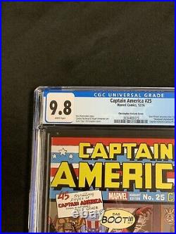 Captain America #25 CGC 9.8 125 Christopher Variant 1st App Sam Wilson Jtc