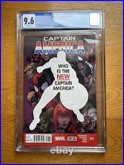 Captain America # 25 Marvel Comic 2014 CGC