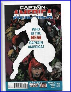 Captain America #25 Nm/nm+ Sam Wilson Becomes Cap Modern Age Marvel Key Mcu