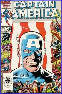 Captain America #323-1986 nm- 9.2 1st Super Patriot John Walker Mike Zeck