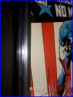 Captain America #332 CGC 9.0 CGC White pages Marvel Comics Steve Rogers resigns