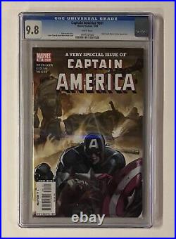 Captain America #601 CGC Graded 9.8 Marvel Comics 2009