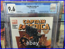 Captain America #6 (2005) Cgc Grade 9.6 1st Full App Winter Soldier Variant