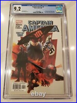 Captain America 6 CGC 9.2 Marvel Comics 2005 1st Winter Soldier