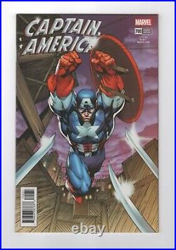 Captain America #700 (Marvel 2018) Jim Lee Remastered Color 1500 Variant (NM)