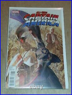Captain America All New #1 Variant Nm+ (9.6 Or Better) January 2015 Marvel Comic
