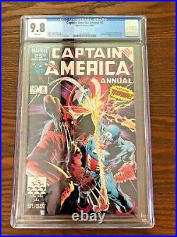 Captain America Annual #8 CGC 9.8 1986