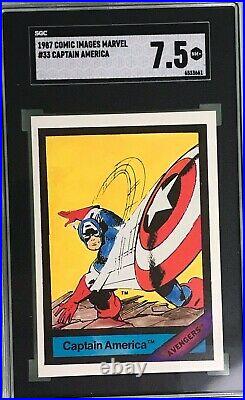 Captain America Avengers 1987 Comic Images Marvel #33 SGC 7.5