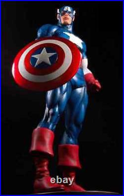 Captain America Classic Statue New Bowen Designs Marvel Comics Factory Sealed