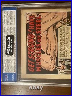 Captain America Comics #52 1/46 CGC 5.5 C/OW SCHOMBURG COVER -Nice