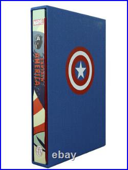 Captain America Folio Society Hardcover with Comic and Slip Case Marvel 2018