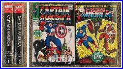 Captain America Omnibus HC Set 1 & 2 DM Variant Lee Kirby Avengers Silver Age