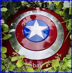 Captain America Shield Marvel Exclusive Legends Gear Classic Comic Captain Metal
