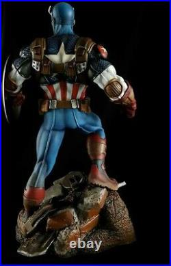 Captain America Statue Sculpture Art / Nt XM Sideshow Prime 1 / Marvel Comics