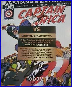 Captain America Vol4 #26 Marvel Knights 2007 Signed by Stan Lee COA